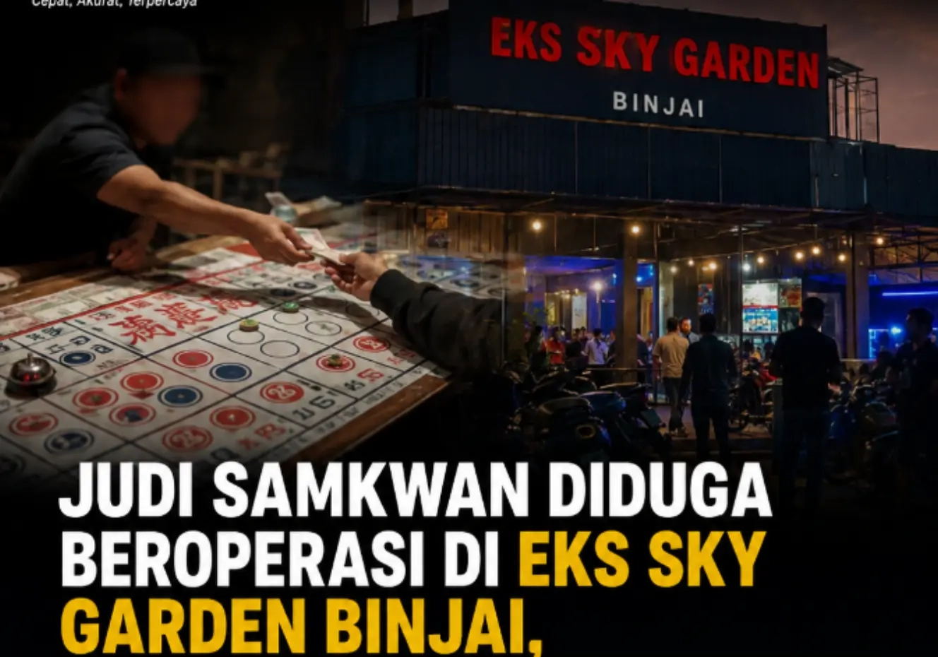 Polisi Diminta Grebek Eks Sky Garden dan Tangkap “AT”